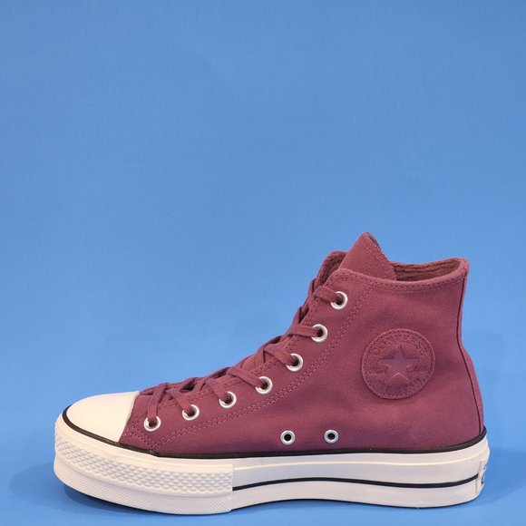 Converse CTAS Platform Lift OX Shadowberry Women's Platform Sneakers 572229C NWT - Picture 3 of 6